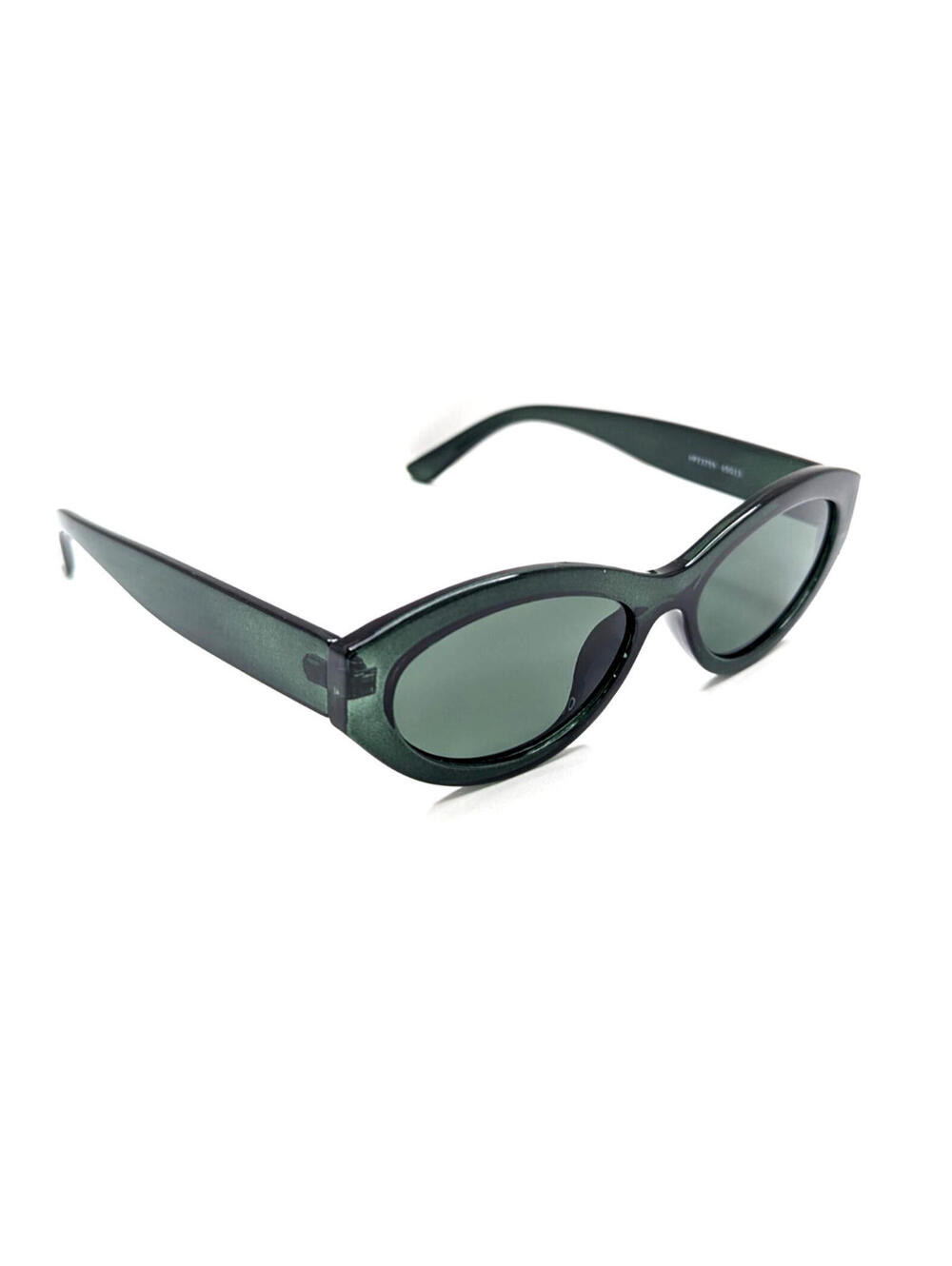 HP23756 – 65G15 Green Lens Cat Eye Frame Women’s Sunglasses